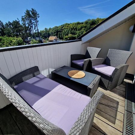 Duenenpark Binz - Komfortplus Ferienwohnung Mit 1 Schlafzimmer Und Balkon Im Dachgeschoss 231 Esterno foto